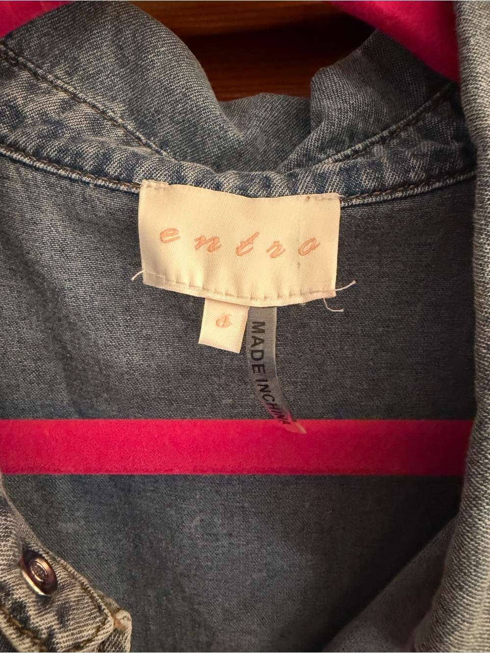Denim Mini Dress - Picture 5 of 5